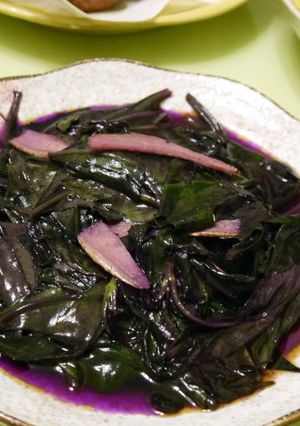 麻油炒紅鳳菜 的食譜成品照片