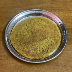 A picture of Bajra chilla Bajariche dhirde.