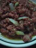 Conbeef tumis pedas