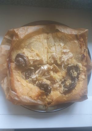 A picture of Twice baked Chicken Mushroom Pie.