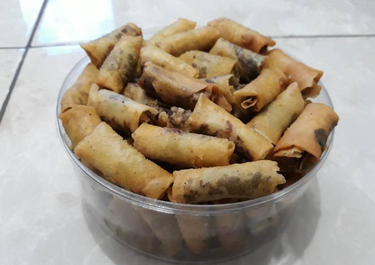 Sumpia ebi (abon) simpel 3 bahan👌