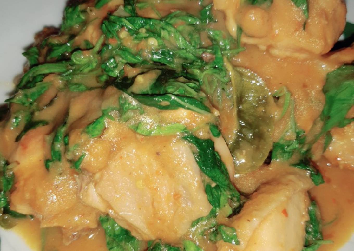 Ayam kemangi terasi pedas