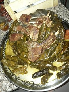 صورة لوصفة ورق عنب بالزيت