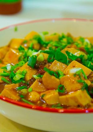 快炒店人氣料理 麻婆豆腐(偏川菜版本) 的食譜成品照片