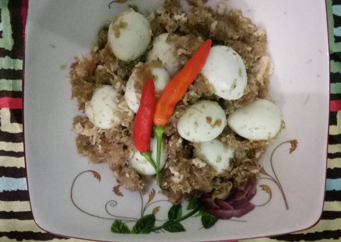 Resep: Urap tahu telur Ekonomis Untuk Dijual