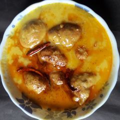 A picture of Bary curry (Besan ki recipe).