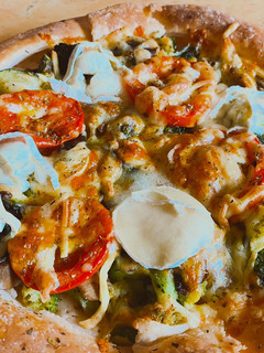 Una foto de Hojaldre de verduras con queso