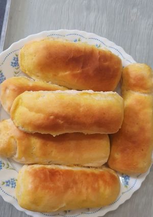 عکسی از دستور نان باگت خونگی