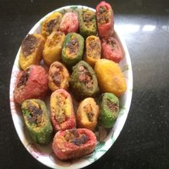 A picture of Paneer Pinwheels.