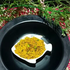 A picture of Roasted gram Bhorta.