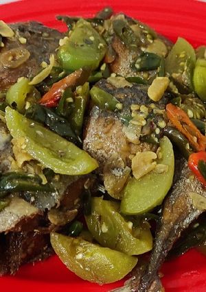 Foto resep Ikan Tongkol Cabe Hijau