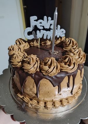 Una foto de Torta de Cumpleaños