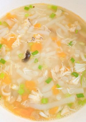 Hình của món Bánh canh cua cho bé.