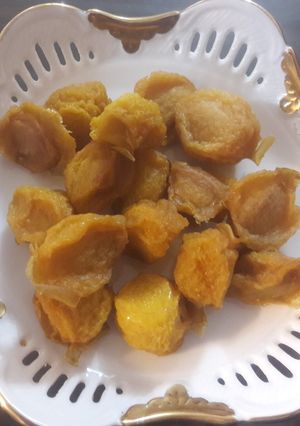 عکسی از دستور آلو بخارا با طعم ترش😋😋😋