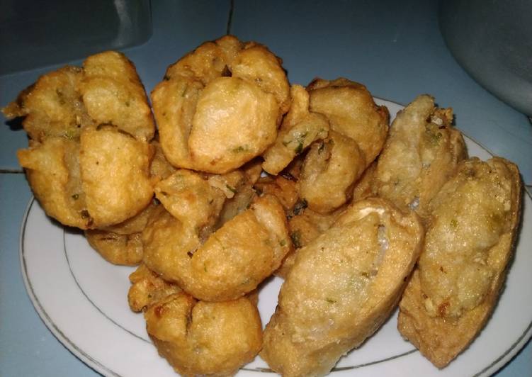 Bakso dan tahu goreng #dapurudut