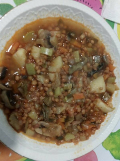 Una foto de Lentejas estofadas con verduras
