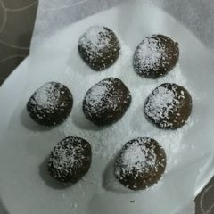 Nutella cookie balls A picture of Nutella cookie balls.