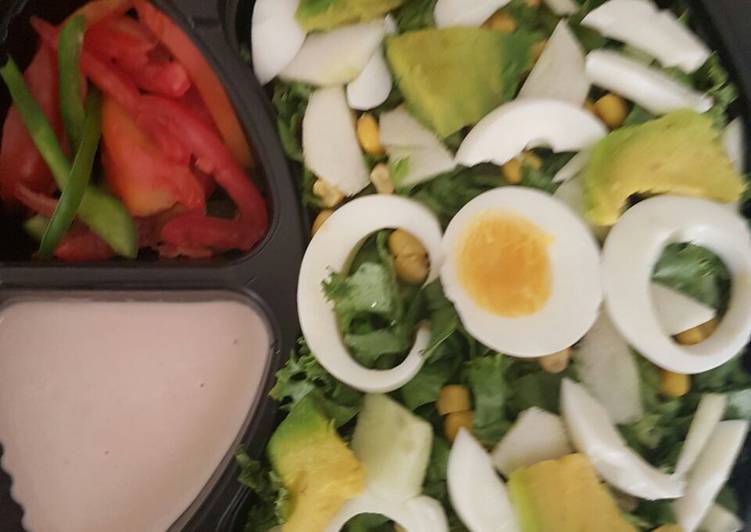 Easiest Way to Prepare Super Quick Homemade Egg and pear 🍐 salad