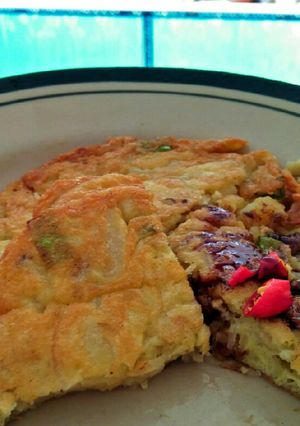 Foto resep Egg potato 🍠