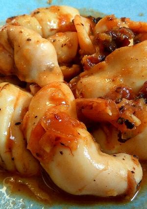 Foto resep Cumi asem jawa