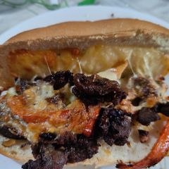 A picture of Philly Cheese Steak Sandwiches.