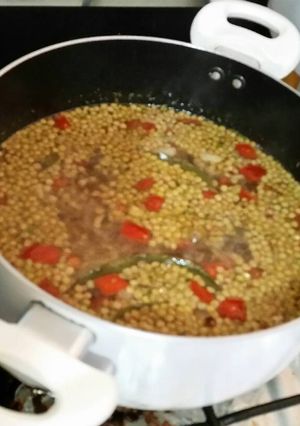 Una foto de Sopa de lentejas