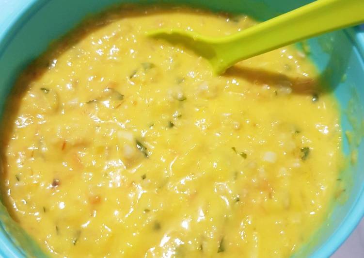 Cream soup jagung (MPASI)