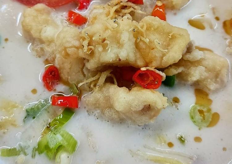 Resep Sop Ikan Katong ala SG (sop ikan susu) Lezat