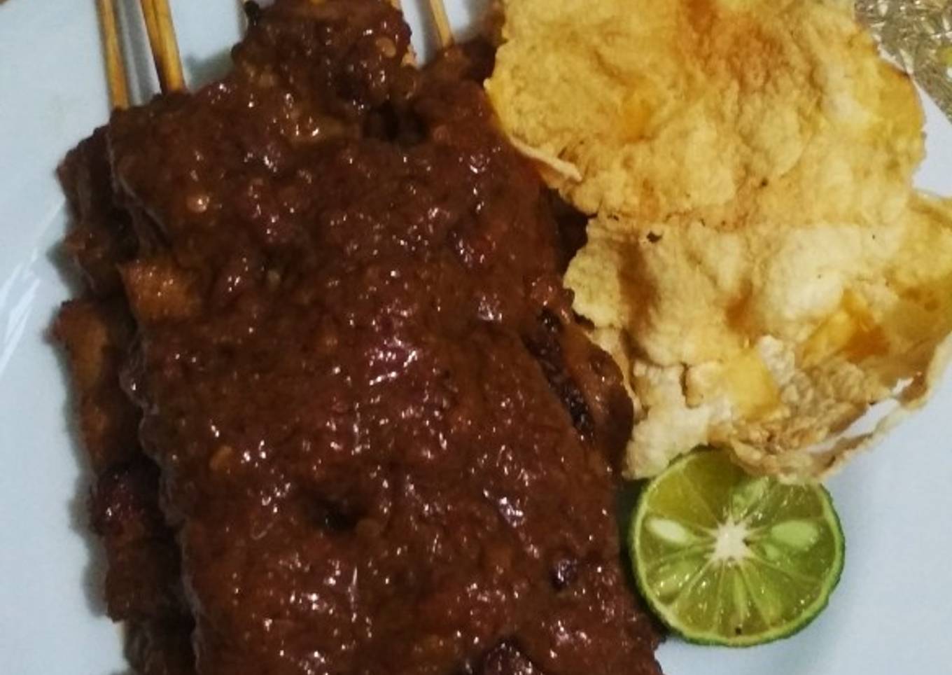 10. Sate ikan marlin bumbu maranggi