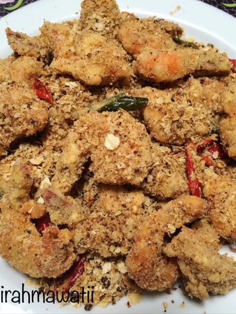 Langkah Gampang Menyiapkan Resep Udang Goreng Cereal/ Oatmeal 🍤 yang Enak Banget Anti Ribet, Bisa Manjain Lidah