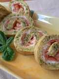 Rotolo di zucchine e salmone