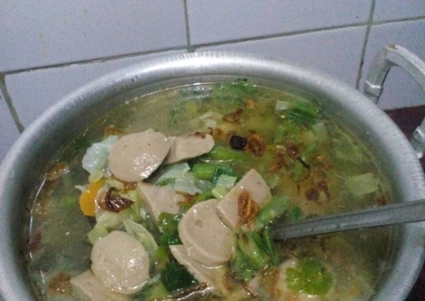 Sayur Sop Bakso Puyuh