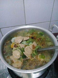 Foto resep Sayur Sop Bakso Puyuh