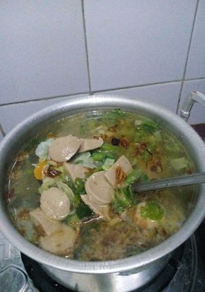 Foto resep Sayur Sop Bakso Puyuh