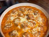 Parmesan Meatball Bake