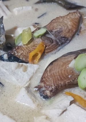 Foto resep Lodeh tahu putih dan iwak p bumbu tempe semangit