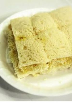 A picture of #Cheese. #Cheese pineapple sandwich.