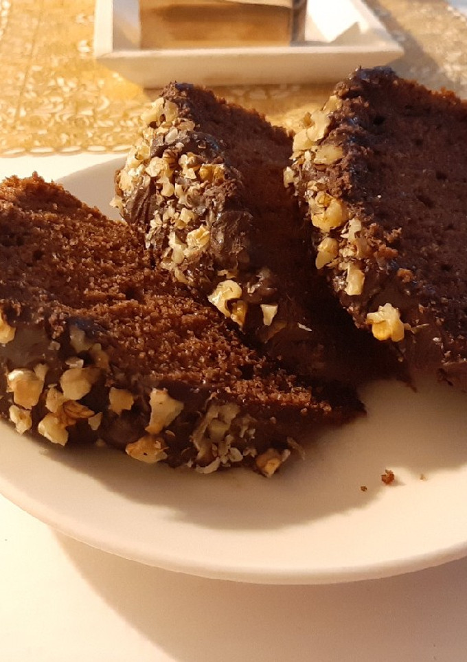 Una foto de Bizcocho de chocolate