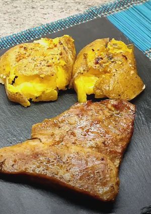 Foto principal de Secreto de cerdo marinado con cerveza