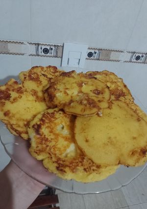 Una foto de Arepas Cruceñas. Receta Boliviana