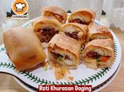 Gambar inti daging burger