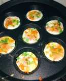 Bánh trứng cút nướng