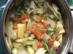 Hình của món Canh chua tôm.