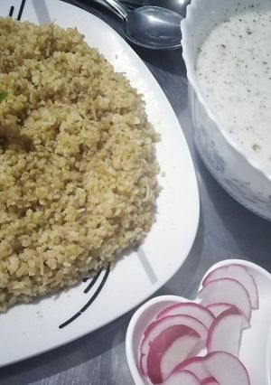 صورة لوصفة شاكرية وبرغل