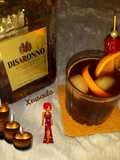 Amaretto Old Fashioned cocktail  (espresso & amaretto)🍹