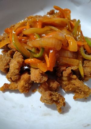 Foto resep 133. Pokpok asam manis