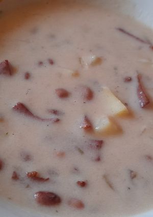 Bableves recept fotója