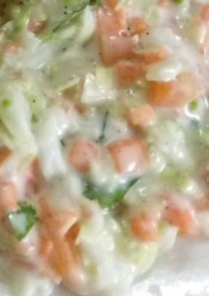 A picture of Carrots & cabbage dip.