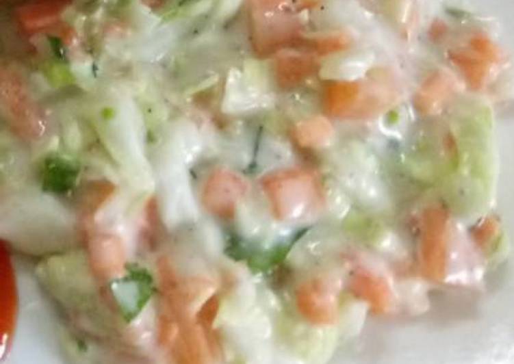 Recipe of Super Quick Homemade Carrots &amp; cabbage dip