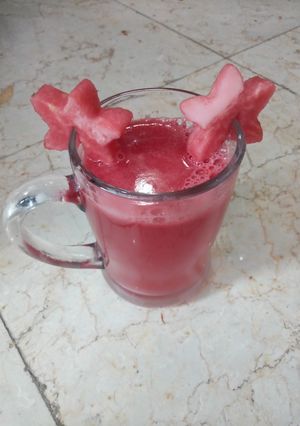 عکسی از دستور آب هندوانه 😁